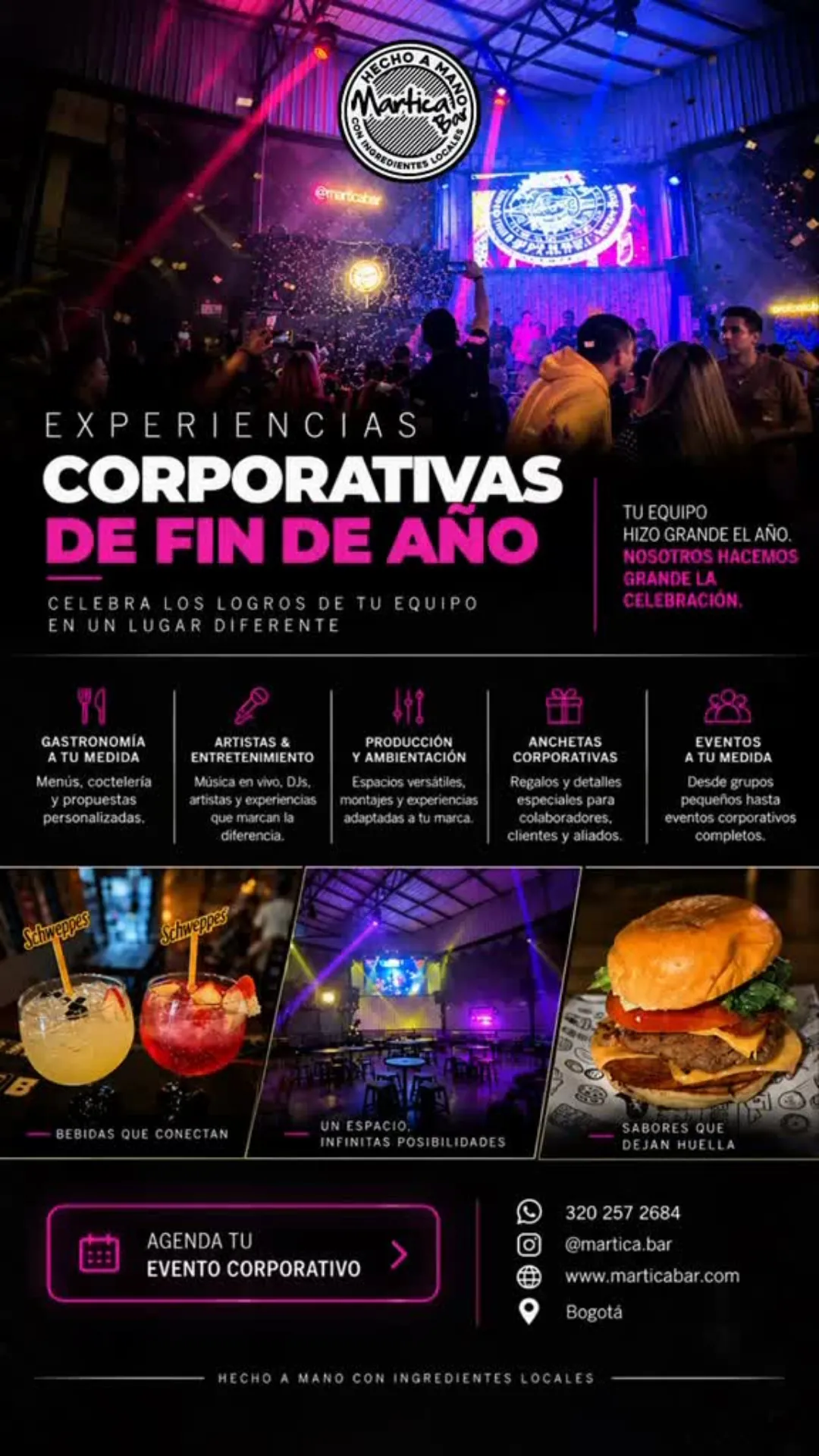 Próximo Evento en Mártica Bar