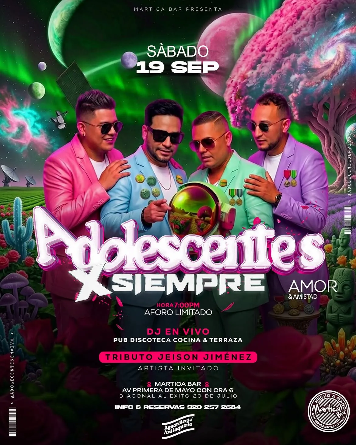 Próximo Evento en Mártica Bar